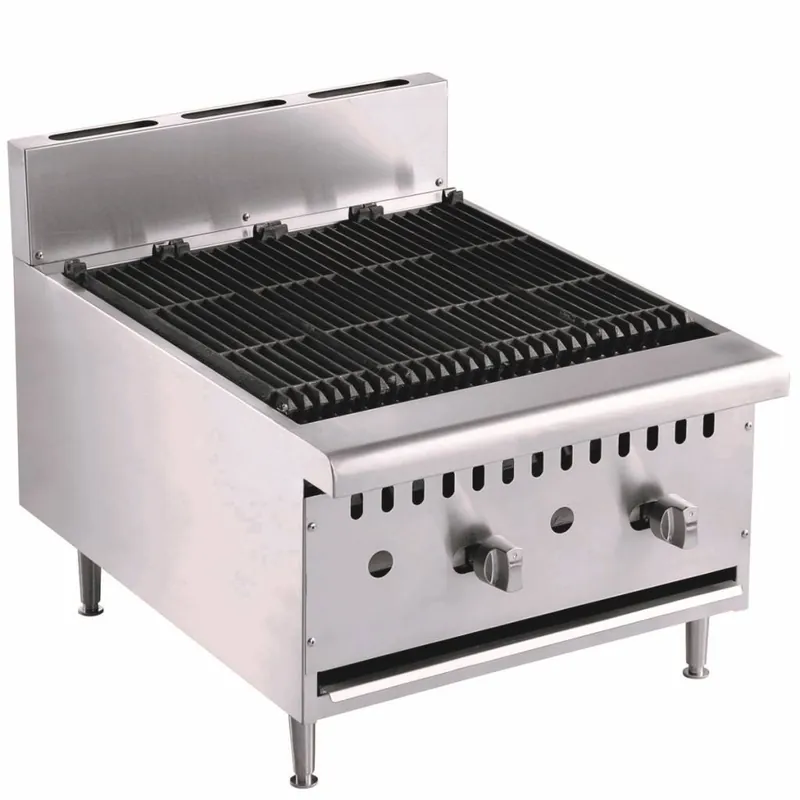 Gasgrill - Tischmodell - 18kW - 615x800x(h)590mm Top-Seller