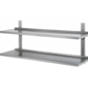 Echt Edelstahl Wandbord einzel 600x355(H)x27mm