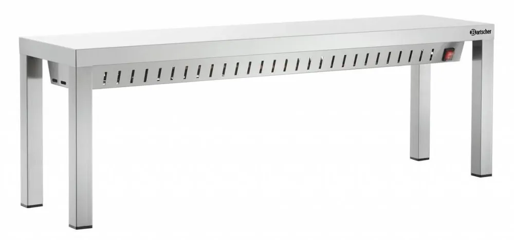 Preiswert Edelstahl Wärmebrücke - 220-240V - 1 Wärmelampe - 800x300x(h)400mm