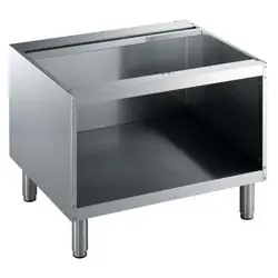 Jetzt Bestellen Unterbau offen - Edelstahl - 800x550x(h)600mm