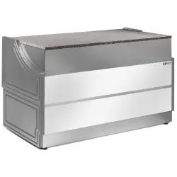 Neu Kassenelement - Granit Arbeitsfläche - 700x750x(h)650-890mm