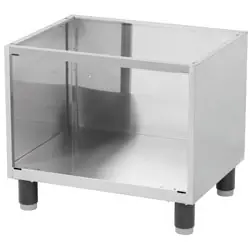 Top-Angebot Unterbau offen - Edelstahl - Verstelbare Poten - 660x530x570x(h)mm