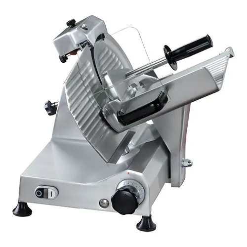 Sichere Zahlung Aufschnittmaschine - Ø300mm - Eloxierte Alu-Legierung - 230V-245W