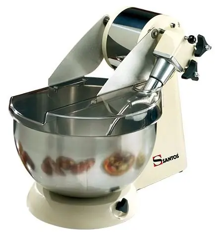 Teigknetmaschine - Edelstahl/Aluminiumlegierung - 10L - Rührleistung ca. 4 kg Zertifiziert
