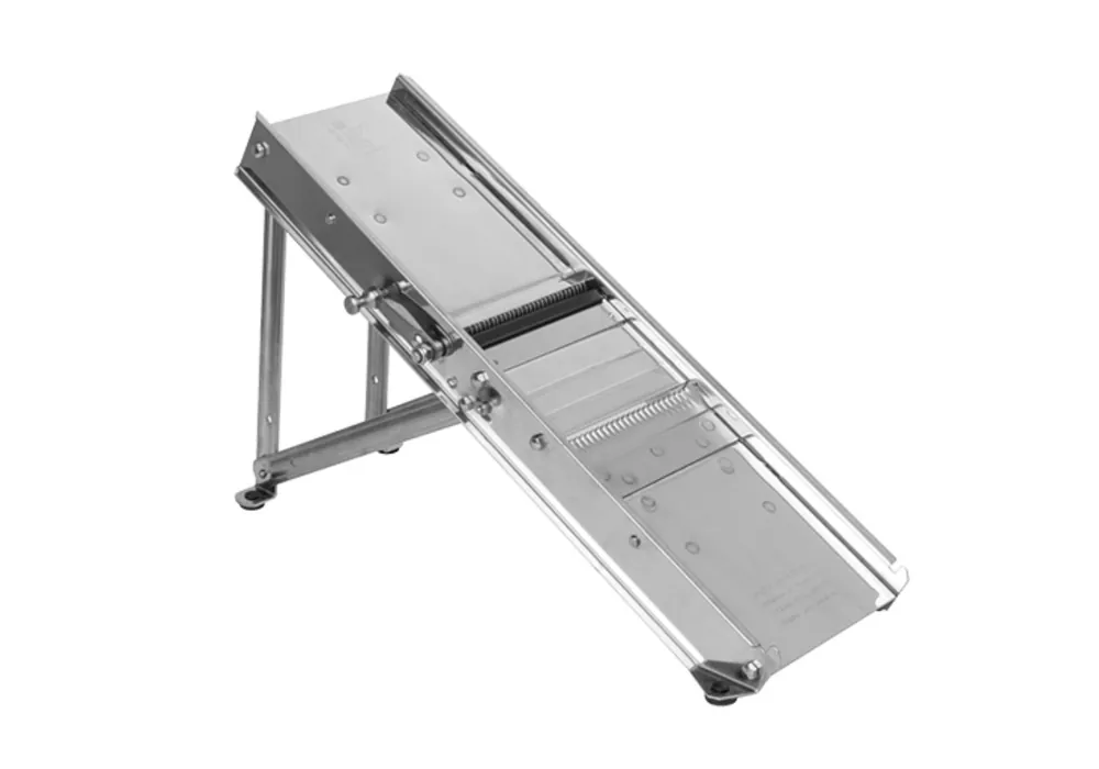 Gemüseschneider - Edelstahl - Mandoline Classic - 12x40cm Expressversand