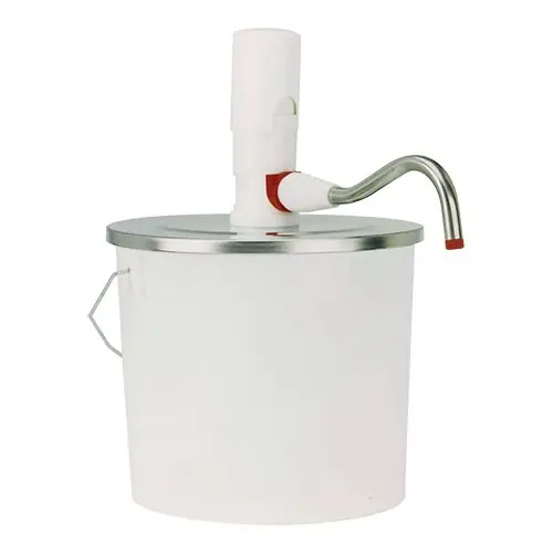 Aktuell Eimer Spender mit Deckel - Kunststoff - Ø22,5cm - 5L