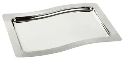 Billig Auslageplatte - Edelstahl - GN1/1