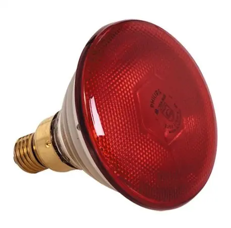 Infrarot-HeizLampe - Rot - 175W Geprüft