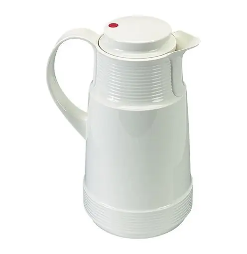 IsolierKanne - Weiß - Kunststoff - 1L Knallerangebot