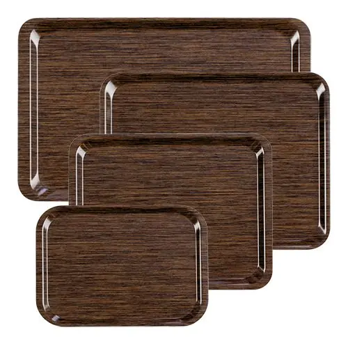 Neue Ware Serviertablett - Melamin Laminat - 37,5x26,5cm