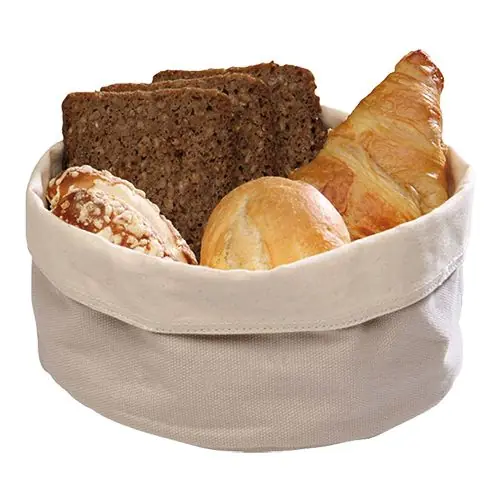 Echt Brot Tasche - Baumwolle - Beige - Ø20cm