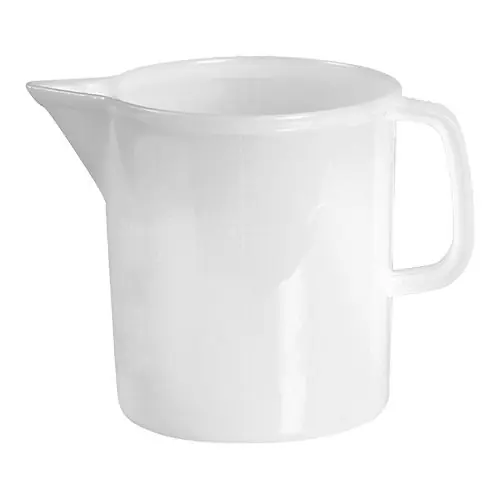 Messbecher - Kunststoff - Weiß - 3L Super-Preis