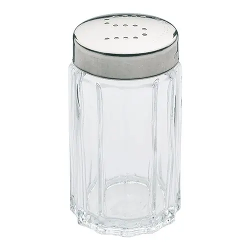 Salzstreuer - Edelstahl/Glas -7cm Günstig