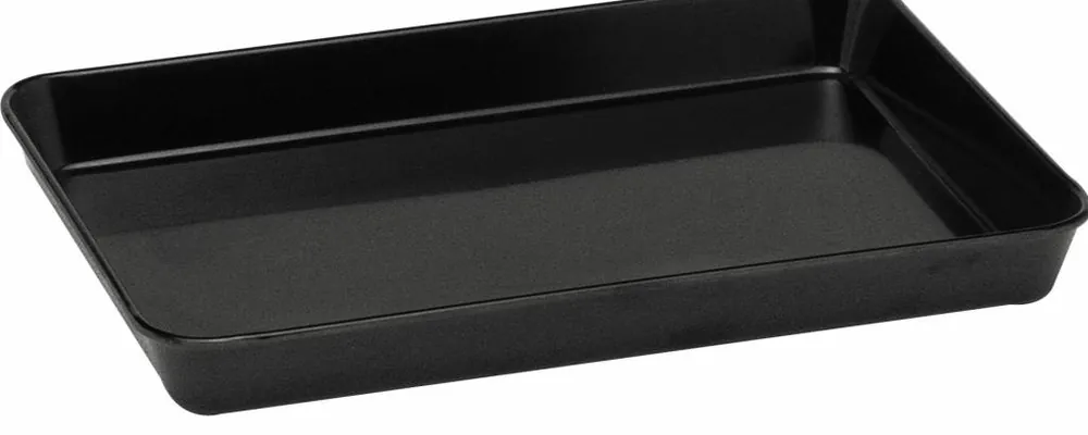 Direktkauf Auslageschale Melamin Schwarz - 420x280x(h)60mm