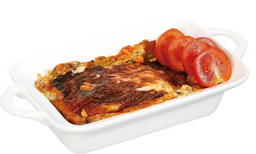 Auflaufform mit Griffen - Porzellan Weiß - 185x260x55mm Heißes Angebot