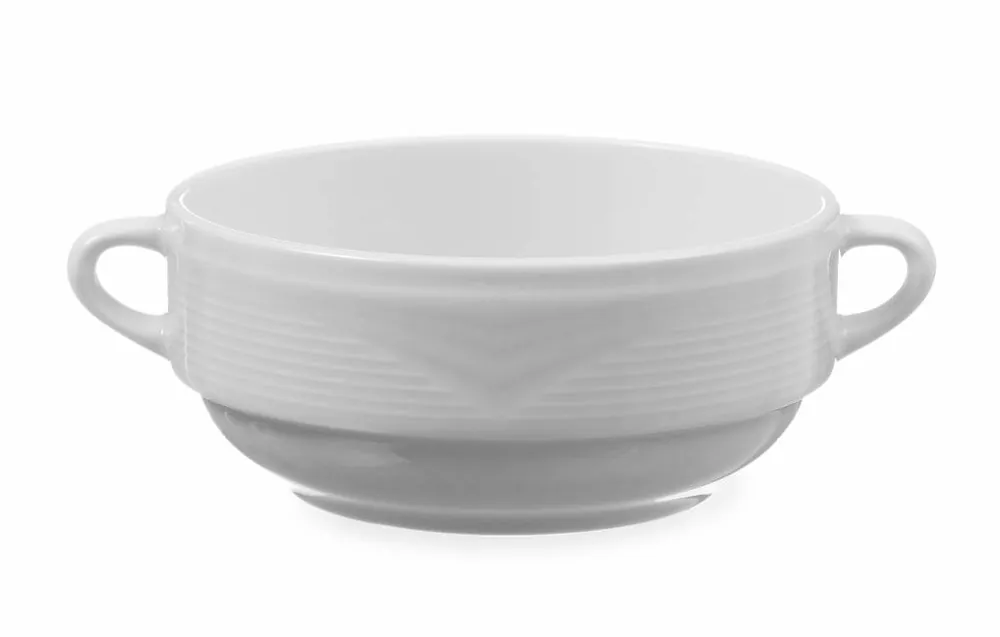 Suppentasse Saturn 380ml - Porzellan Weiß Ausverkauf