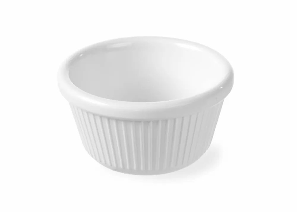 Preisreduziert Auflaufform Melamin - 50ml - ø70x(h)35mm - 4 Stück