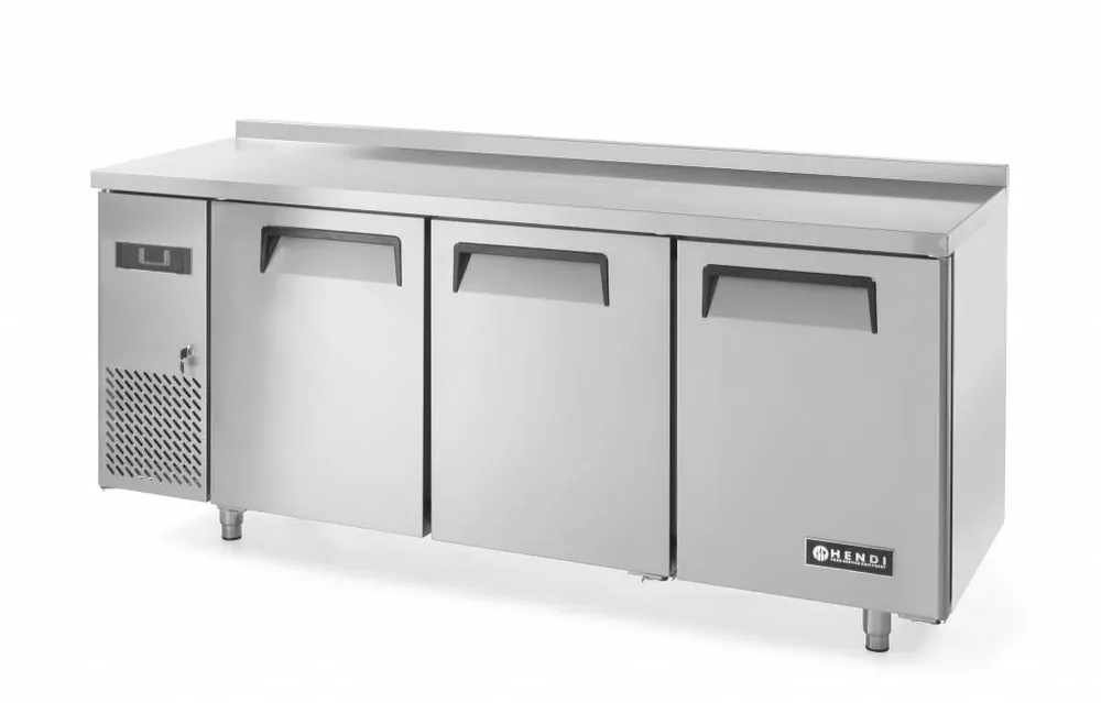 Markenware Kühltisch Kitchen Line - 3 Türen - 1800x600x(h)850mm