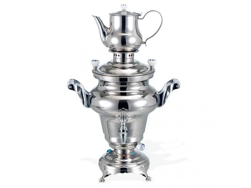 BEEM Samovar Trendy Odessa - Tee- Wasserkocher - Edelstahl - 3 Liter Wochenendangebot