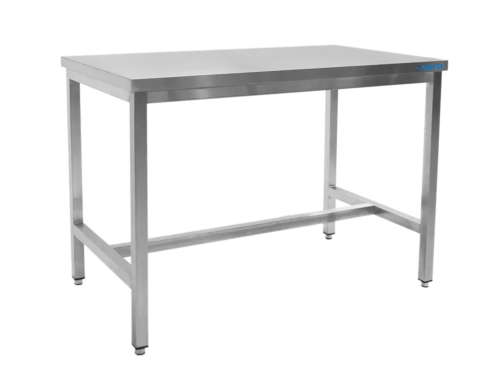 Nur Heute SARO Edelstahltisch ohne Unterblatt - B 1800 x T 600 mm