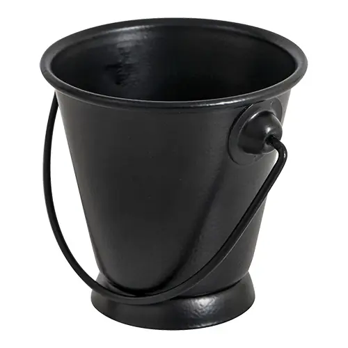 Serviereimer Mini - Schwarz - Ø75mm Begrenztes Angebot