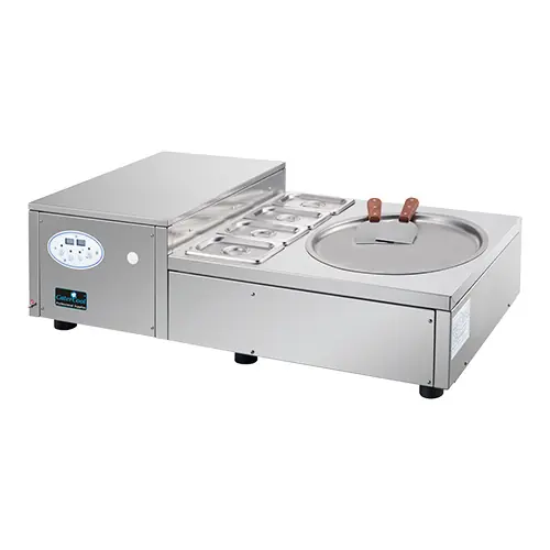 Sale Eis-Teppanyaki Tischmodell - Garniereinheit 4x 1/9 GN - 480x1020x(H)320mm