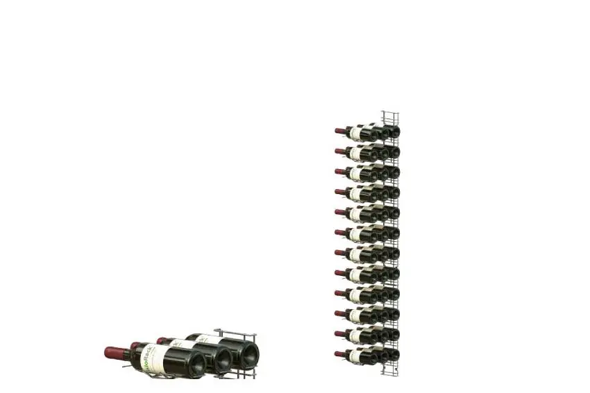 Schneller Versand Weinflaschen Präsentationsständer- 36 Flaschen 75cl - 12 Etagen