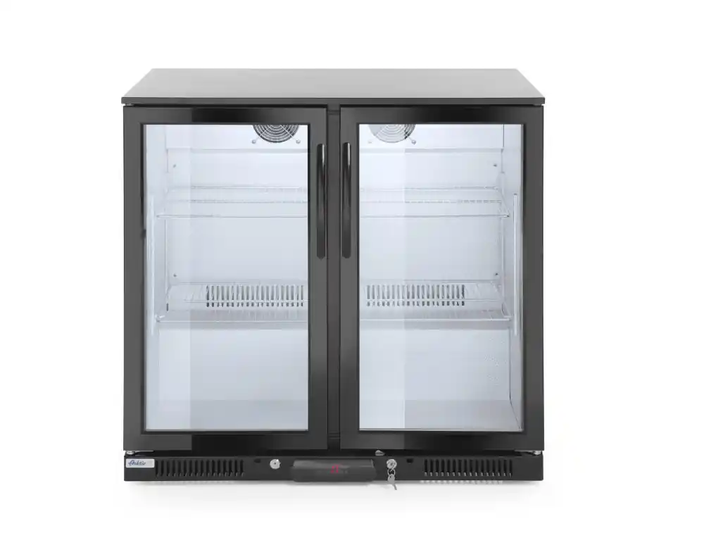 Preis Gesenkt Barkühlschrank 2-Türig - 228 Liter - 900X500X(H)900MM