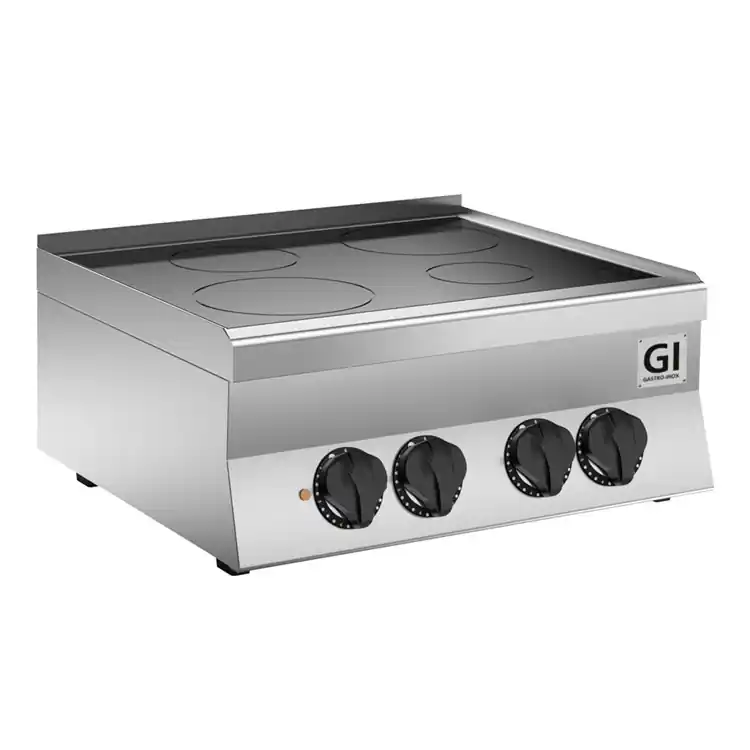 650 PS Cerankochfeld - 2 Kochzonen 10 kW - 700x650x (H) 295mm Mega-Angebot