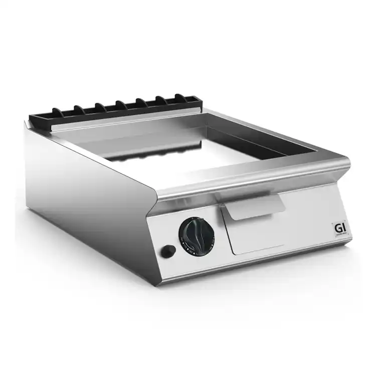 Nur Für Kurze Zeit 700-PS-Gasgrill mit glatter Verchromung - 9 kW - 600x730x (H) 250mm