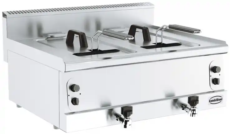 Billig Base 600 Friteuse Gas 2X8L