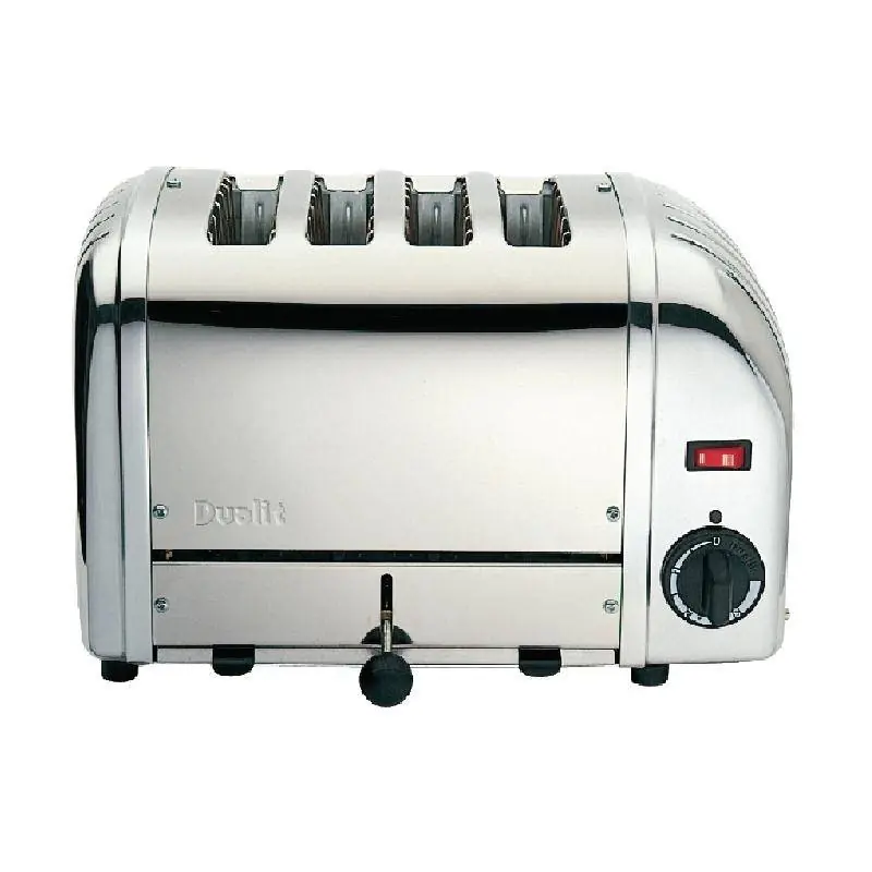 Bestpreis Toaster Chrom - 2,2kW/230V - 4 Schlitze - 130 Scheiben pro Stunde