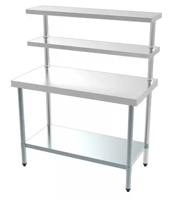 Abverkauf 600 Arbeitsstation 1500 Edelstahl Gastro Arbeitstisch