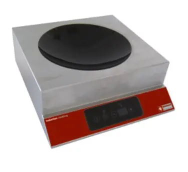 Rabatt Induktionskochfeld - „Wok“ 3500 Watt - Touch-Tasten - 390x430xh160mm