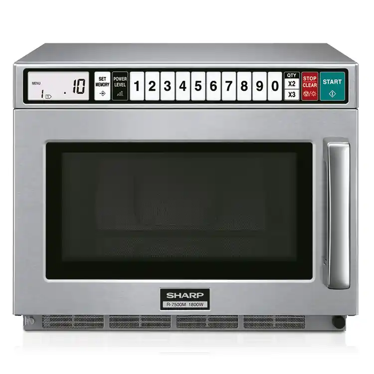 Aktuell Sharp microwave R-7500AT Inverter 1800W 19 Liter