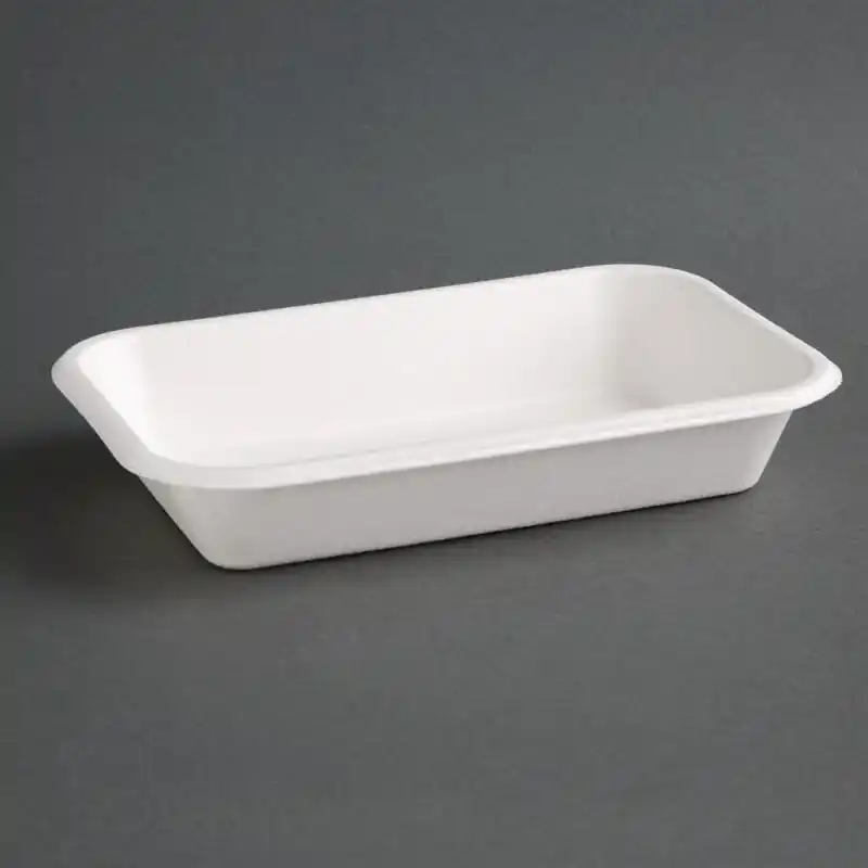 Top-Angebot Fiesta Compostable kompostierbare Menüschalen aus Bagasse 68cl (5 Stück)