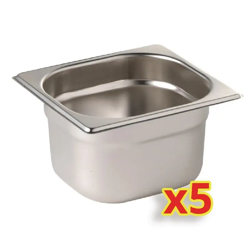 Vogue Gastronorm-Kit für G63 G64 (1/6 x 5) Ohne Deckel Heißes Angebot