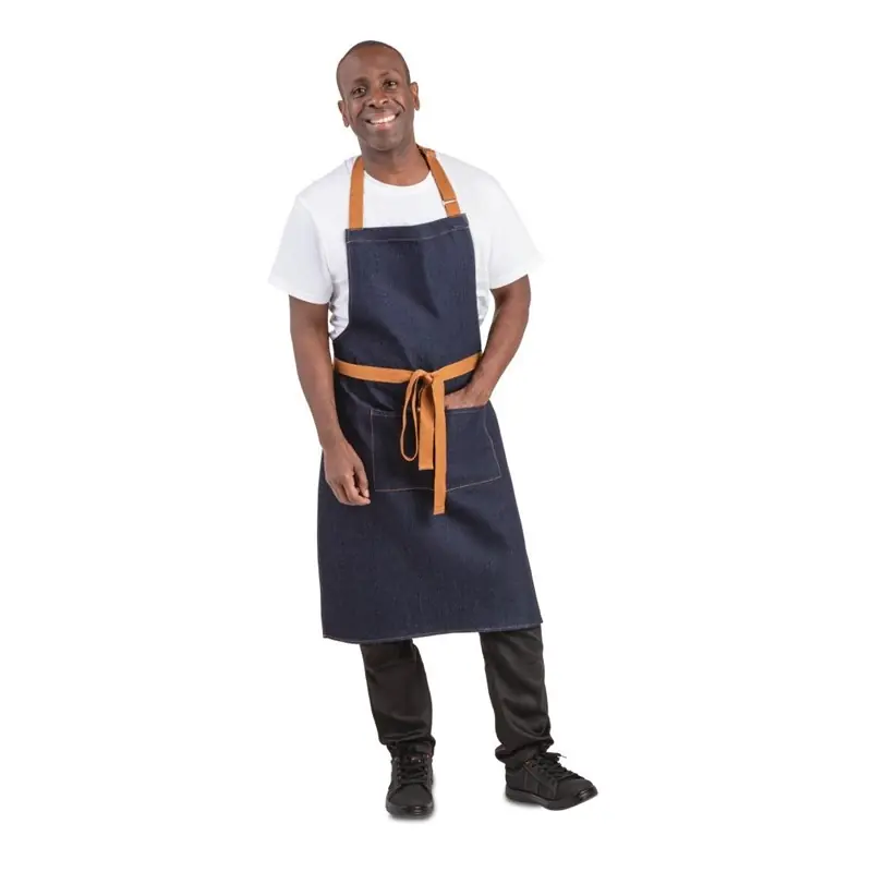 Southside Latzschürze blauer Denim Ausverkauf