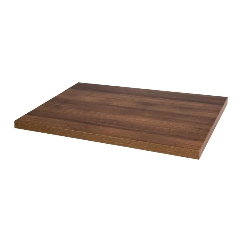 Bolero vorgebohrte rechteckige Tischplatte Rustic Oak 11x7mm Neue Kollektion
