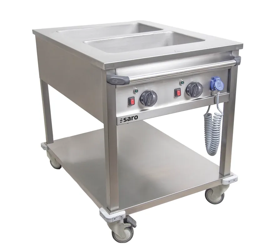 SARO Bain Marie Trolley Modell BT-2 Begrenztes Angebot