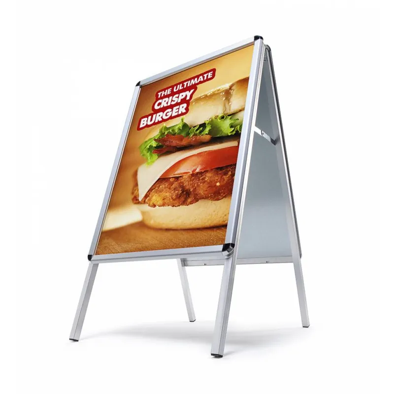 Angebot Kundenstopper Aluminium Rondo Ecken A2
