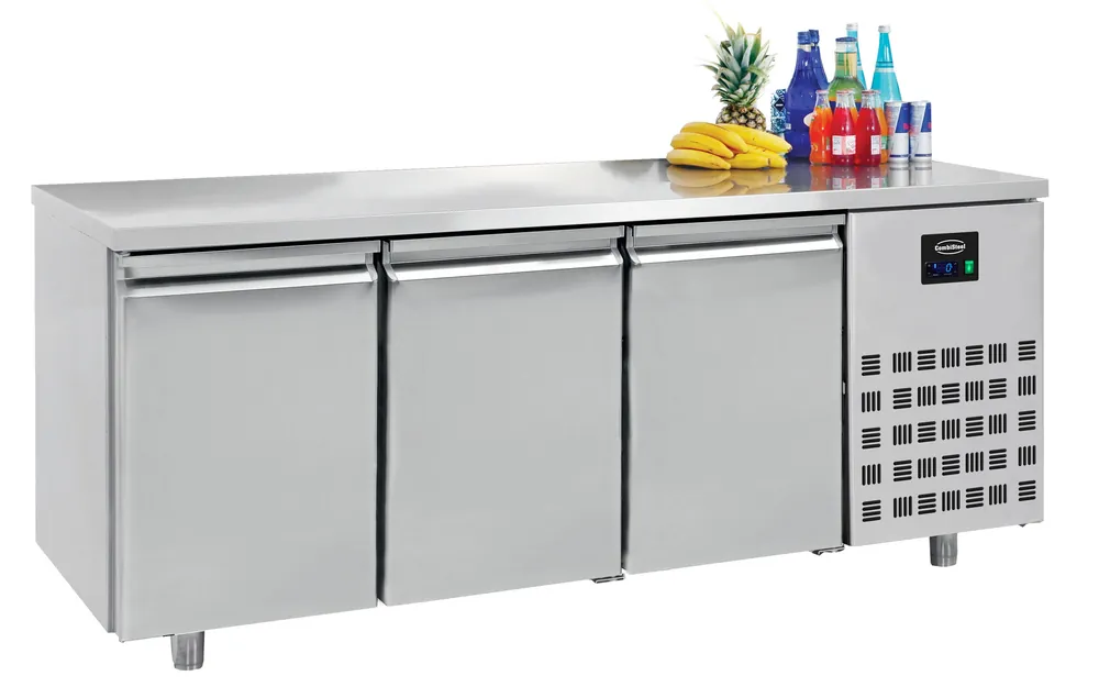 700 Kühltisch 3-Türig 474 Liter - 1865x700(H)850mm Neue Kollektion
