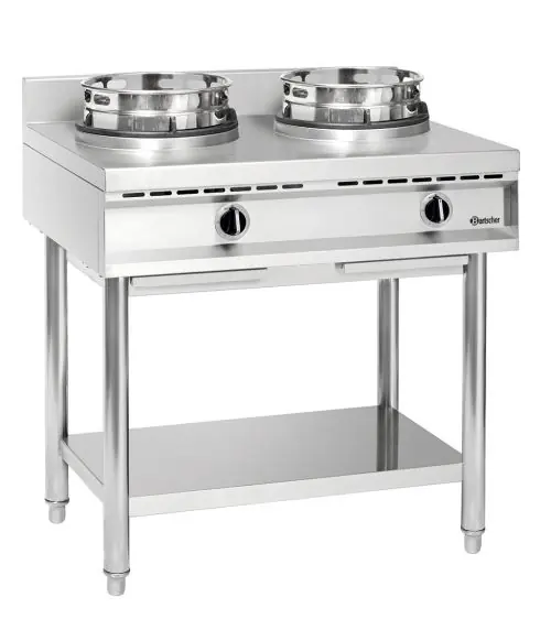 Must-Have Bartscher Wok-Herd, 2 Brenner