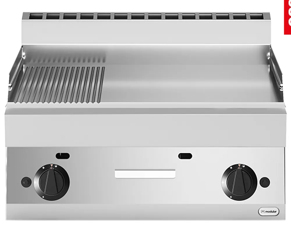 Saisonangebot Modulares Backblech glatt/gerippt – Propan – 65 x 70 cm