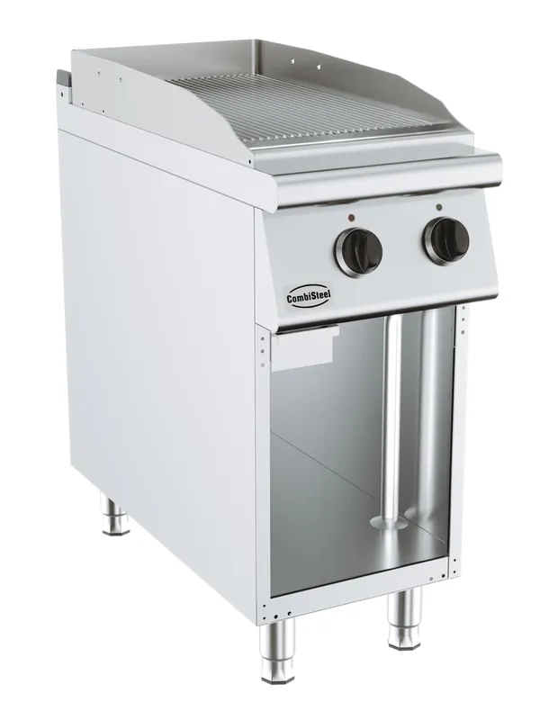 Base 900 El. Grillplatte Gerillt Sonderaktion