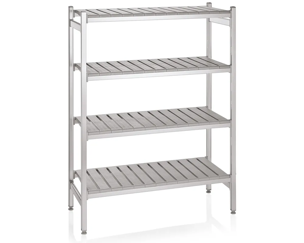 Lagersystem - Aluminium/Polyethylen - 126,5x54x170cm Highlight