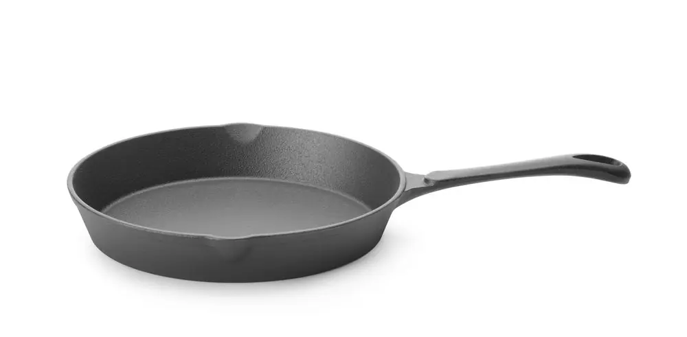 Gusseisenpfanne - Schwarz - ?250x(H)40mm Direktkauf