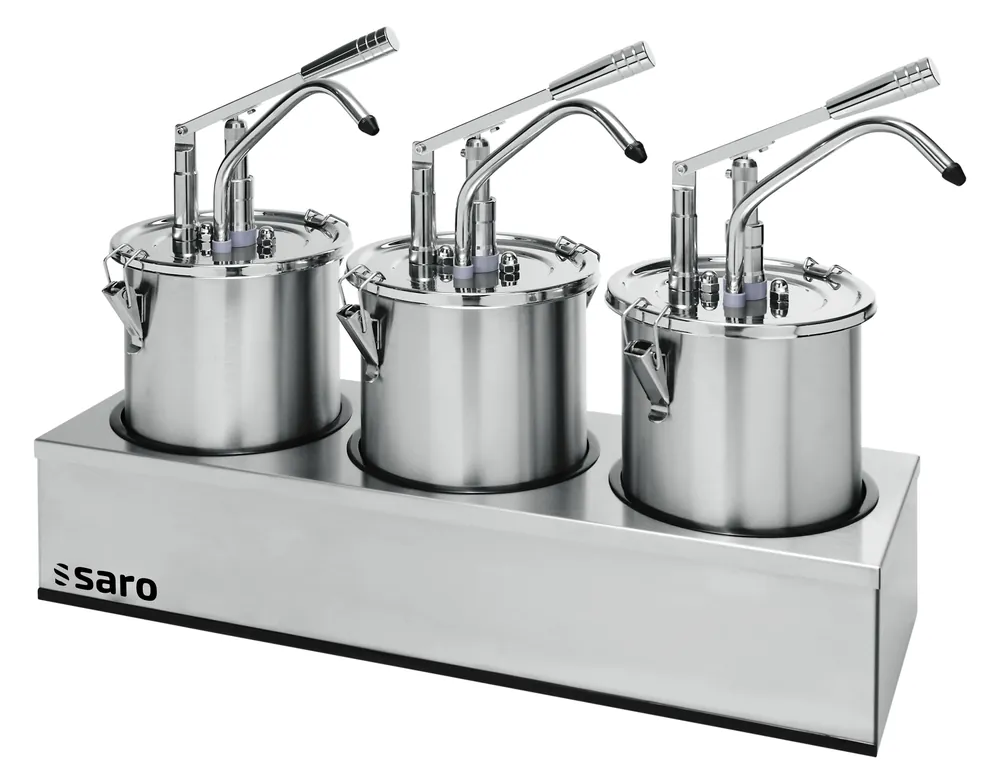 Preiswert SARO Saucenspender PD-003 3 x 5 ltr