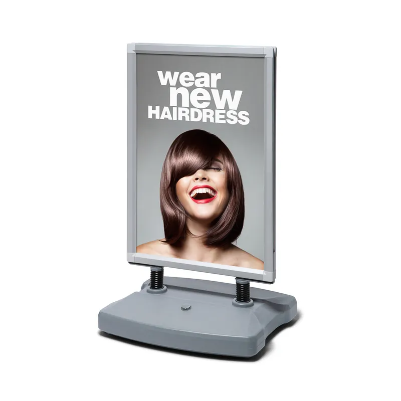 Nur Für Kurze Zeit Windtalker® City. Kundenstopper A1 wetterfest (mit wetterfester Postertasche)