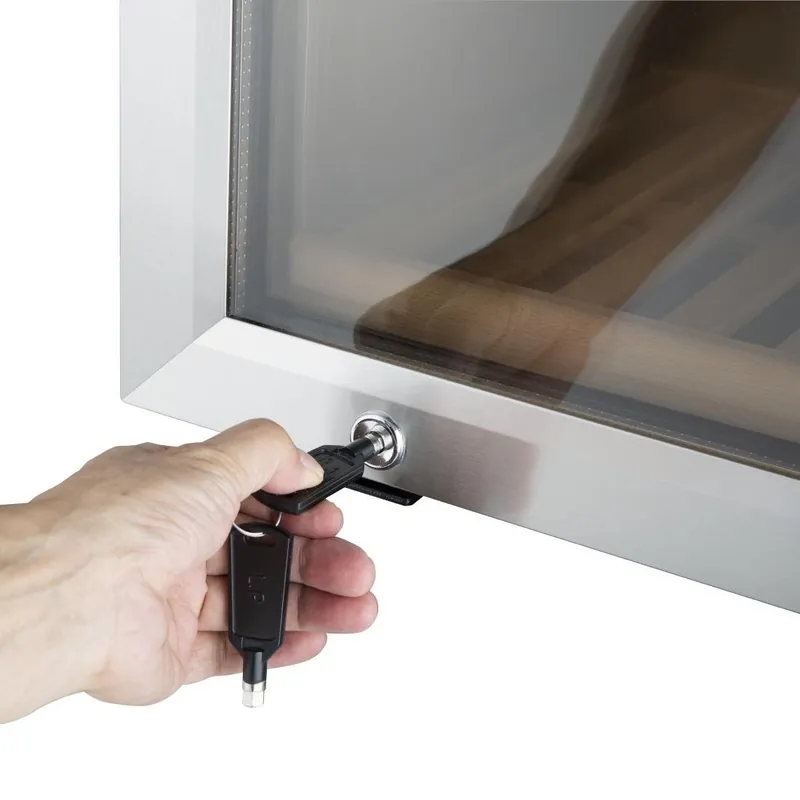 Sale Polar G-Serie Dual-Zone-Weinkühlschrank Edelstahl 109 Flaschen